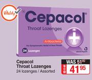 Cepacol Throat Lozenges 24 Lozenges (Assorted)