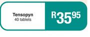 Tensopyn 40 Tablets