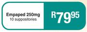 Empaped 250mg 10 Suppositories