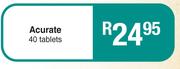 Acurate 40 Tablets