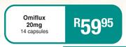 Omiflux 20mg 14 Capsules