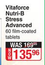 Vitaforce Nutri-B Stress Advanced-60 Film-Coated Tablets