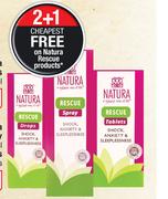 Natura Rescue Drops-25ml Each