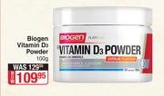Biogen Vitamin D3 Powder-100g