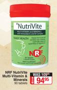 NRF NutriVite Multi-Vitamin & Mineral-90 Tablets