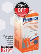 Pharmaton ProActive-60 Easy Swallow Caplets