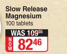 Revite Slow Release Magnesium-100 Tablets