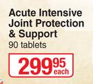 Arthro Guard Acute Intensive Joint Protection & Support-90 Tablets Each