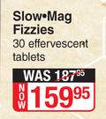 Slow.Mag Fizzies-30 Effervescent Tablets