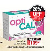 Opti-Cal 30 Days Supply
