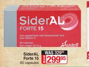 SiderAL Forte 15-60 Capsules
