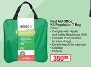 First Aid Office Kit Regulation 7 Bag
