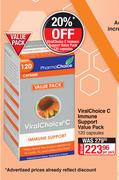 Viral Choice C Immune Support Value Pack 120 Capsules-Per Pack