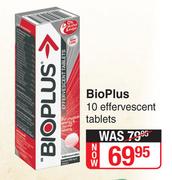 Bio Plus 10 Effervescent Tablets