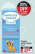Zinplex Junior Syrup-200ml