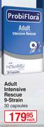 Probi Flora Adult Intensive Rescue 9 Strain 30 Capsules-Each