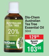 Dis-Chem Australian Tea Tree Essential Oil-50ml