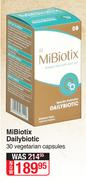 MiBiotix Daily Biotic-30 Vegetarian Capsules