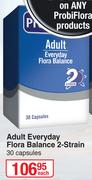 Probi Flora Adult Everyday Flora Balance 2 Strain 30 Capsules-Each