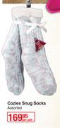 Cozies Snug Socks (Assorted)-Per Pair