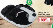 Warm Me Up Feet Warmers (Assorted Characters)-Per Pair
