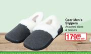 Gear Men's Slippers (Assorted Sizes & Colours)-Per Pair