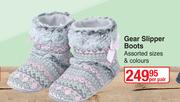 Gear Slipper Boots (Assorted Sizes & Colours)-Per Pair