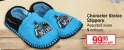 Character Stokie Slippers (Assorted Sizes & Colours)-Per Pair
