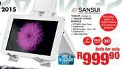Sansui Tablet M7023G VP + Tablet Stand Bundle