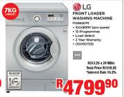 LG 7kg Front Loader Washing Machine F10B8QDP5