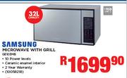 Samsung 32L Microwave With Grill GE103MB