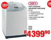 Defy 13Kg Top Loading Washing Machine DTL132