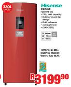 Hisense 230L Fridge H230RRE-WD