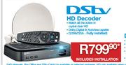 DSTV HD Decoder Including Installation