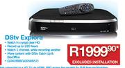 DSTV Explora Excluding Installation