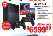 PS4 Console Bundle + Game