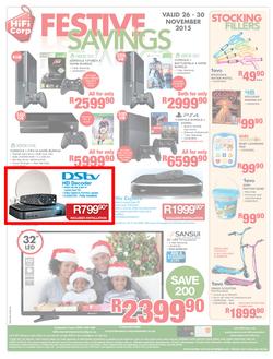 HiFi Corp : Festive Savings (26 Nov - 30 Nov 2015), page 16