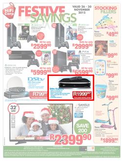 HiFi Corp : Festive Savings (26 Nov - 30 Nov 2015), page 16