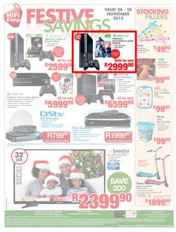 HiFi Corp : Festive Savings (26 Nov - 30 Nov 2015), page 16