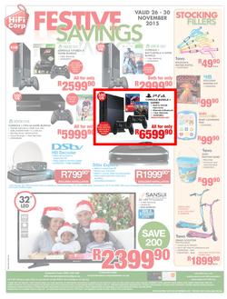 HiFi Corp : Festive Savings (26 Nov - 30 Nov 2015), page 16