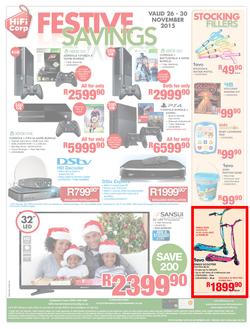 HiFi Corp : Festive Savings (26 Nov - 30 Nov 2015), page 16