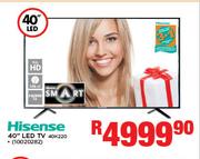 Hisense 40" Full HD LED TV 40K220