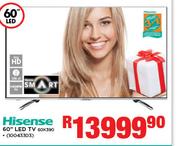 Hisense 60" Full HD LED TV 60K390