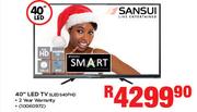 Sansui 40" Full HD LED TV SLEDS40FHD