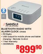 Sansui Bluetooth Radio With Alarm Clock CR1008