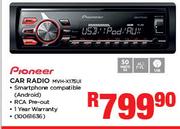 Pioneer Car Radio MVH-X175UI
