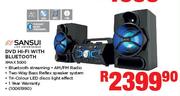 Sansui DVD Hi-Fi With Bluetooth XMAX5000