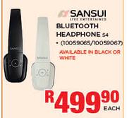 Sansui Bluetooth Headphone S4-Each