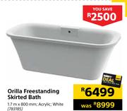 Orilla Freesatnding Skirted Bath