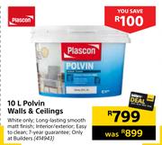 Plascon Polvin Walls & Ceilings-10Ltr